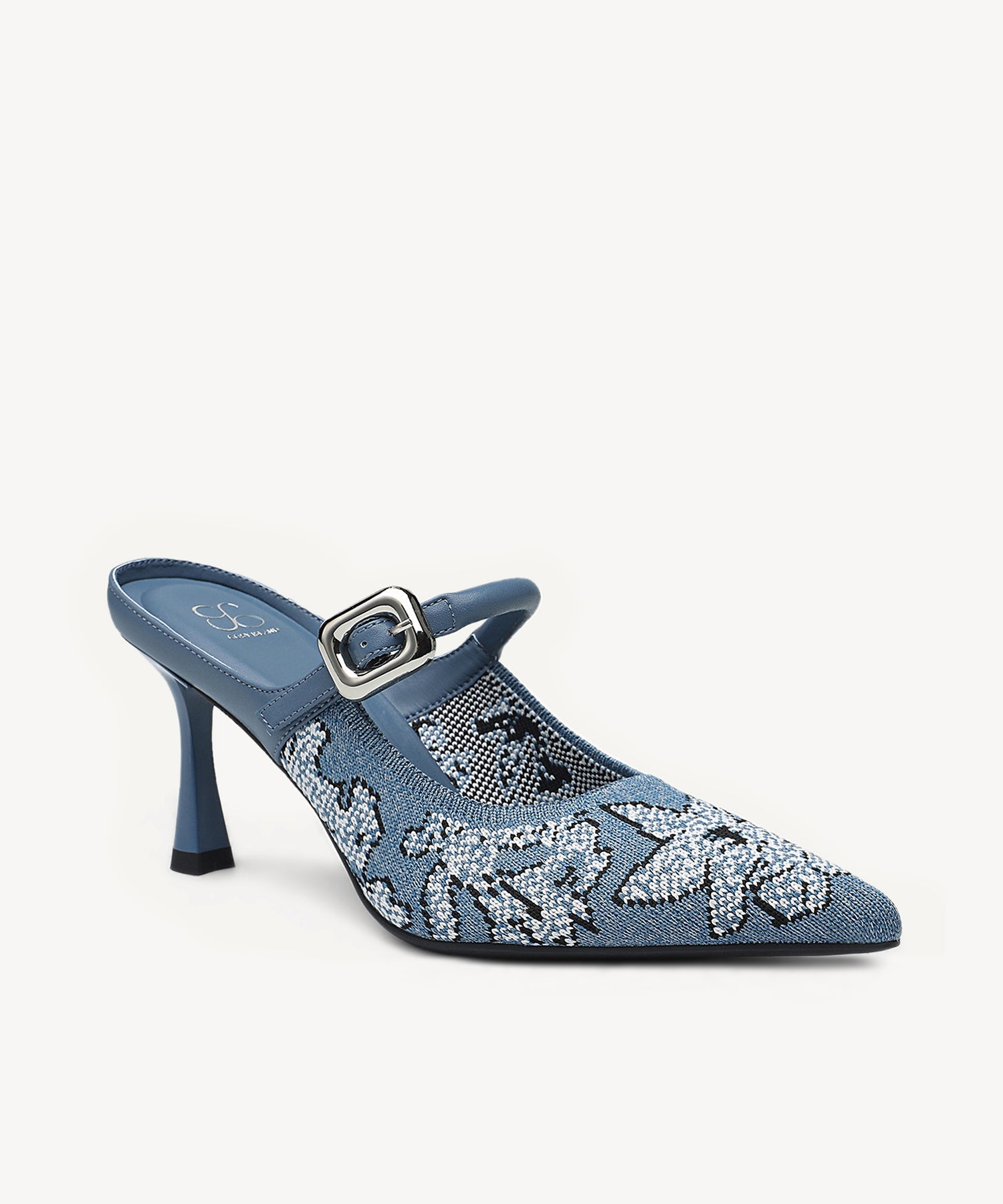 GraceLithe | Czółenka na obcasie – Eleganckie mules z noskiem w szpic na każdą okazję 10
