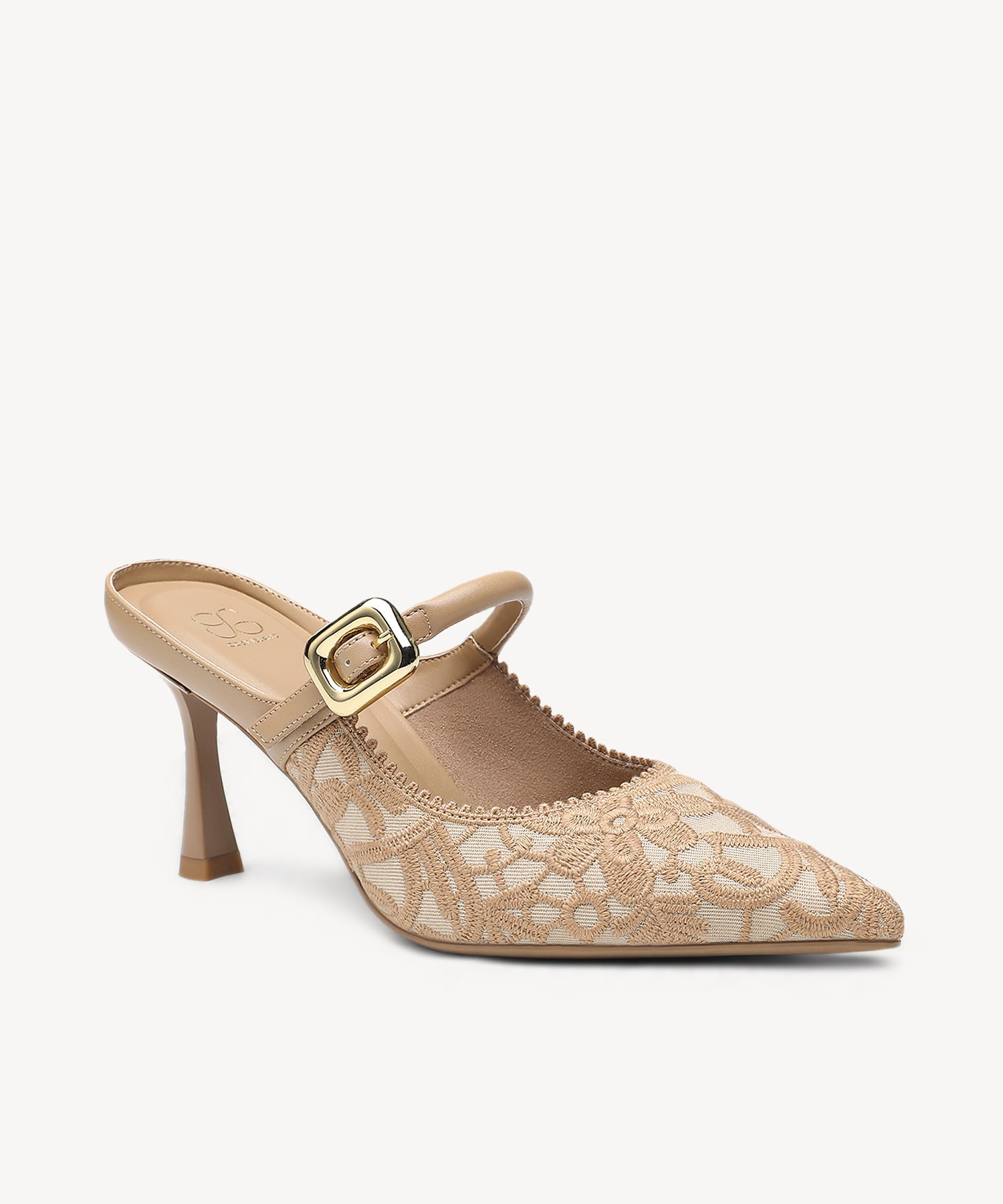 GraceLithe | Czółenka na obcasie – Eleganckie mules z noskiem w szpic na każdą okazję 12