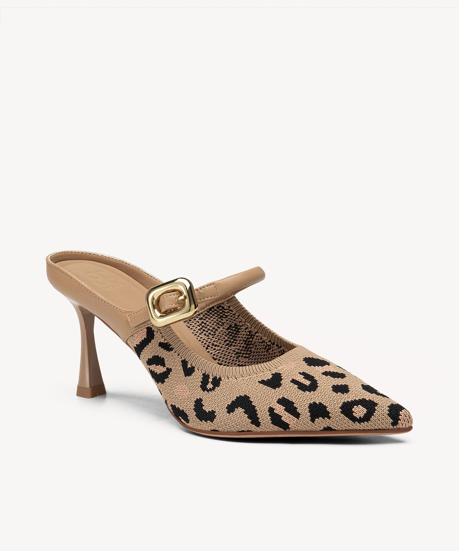 GraceLithe | Czółenka na obcasie – Eleganckie mules z noskiem w szpic na każdą okazję 9